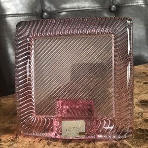 MIkasa Glass Table Picture Frame